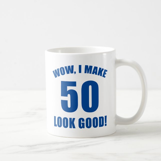 50th Birthday Gag Gift (b) Coffee Mug (Right)