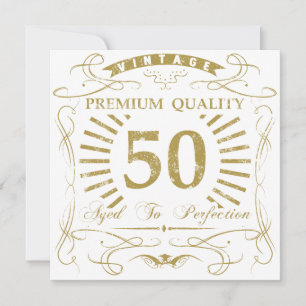 50th Birthday Gag Gift Card