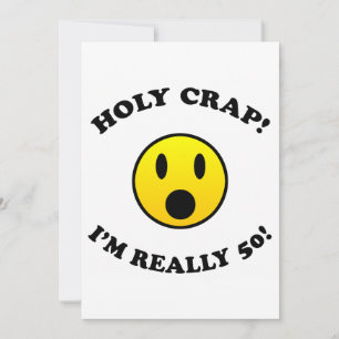 50th Birthday Gag Gifts Card