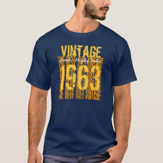 50th Birthday Gift Best 1963 Vintage V009 T-Shirt