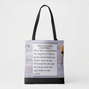 50th Birthday Gift Idea For Female Friend Tote Bag