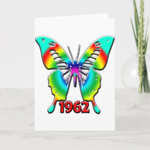 50th Birthday Gifts, 1962 Card