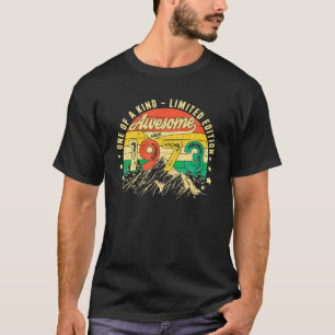 50th Birthday Gifts Awesome Since 1973 50 Year Old T-Shirt