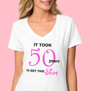 50th Birthday Gifts for Women T Shirt - Funny