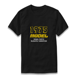 50th Birthday Gifts Funny Black T Shirts for Men