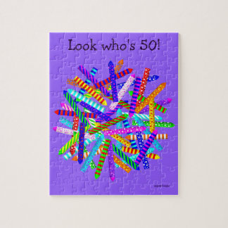 50th Birthday Gifts Jigsaw Puzzle