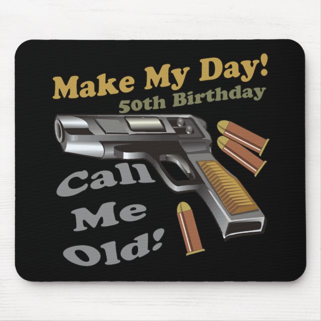 50th Birthday Gifts Mouse Pad (Front)