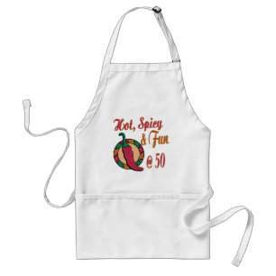 50th Birthday Gifts Standard Apron