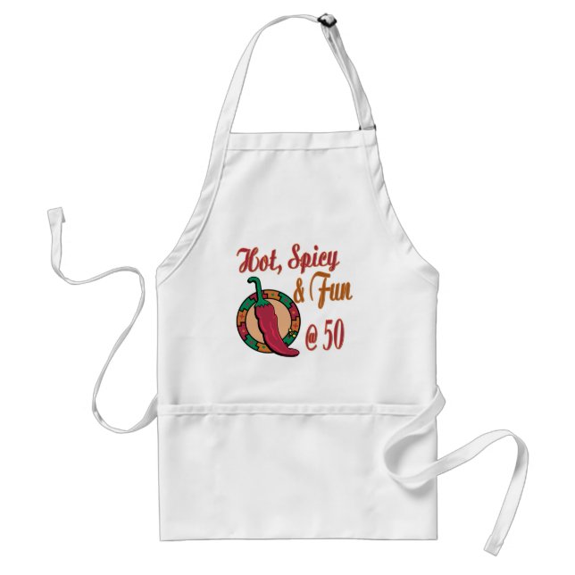 50th Birthday Gifts Standard Apron (Front)