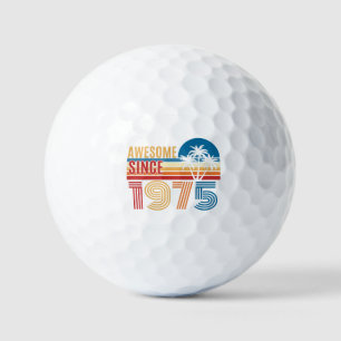 50TH BIRTHDAY GOLF BALLS