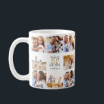 50th birthday good gold black photo collage chic coffee mug<br><div class="desc">Celebrate your 50th birthday in style with these black and gold effect 50th birthday design. A modern design with script text,  bold graphics photo collage. Change the colour to customise. Part of a collection.</div>