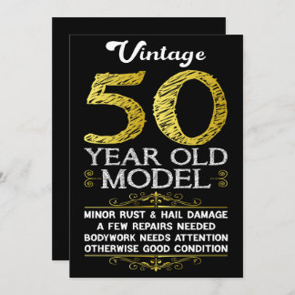 50th Birthday Holiday Card