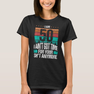 50th Birthday Idea for Women Vintage 50 Year Old T-Shirt