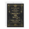 50th Birthday Invite Roaring 20s Twenties Art Deco