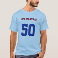 50th Birthday Joke Life Starts At 50