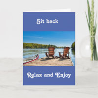 **50th BIRTHDAY** LAKE STYLE Card
