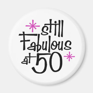 50th Birthday Magnet