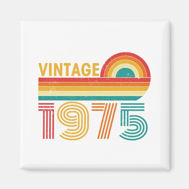 50th Birthday Magnet (Front)