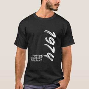 50th Birthday Man Woman 50 Years 1974 Decorative F T-Shirt