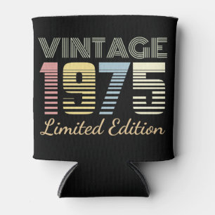 50TH BIRTHDAY Men's Basic T-Shirt Can Cooler