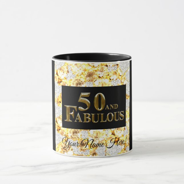 50th Birthday  Mug (Center)
