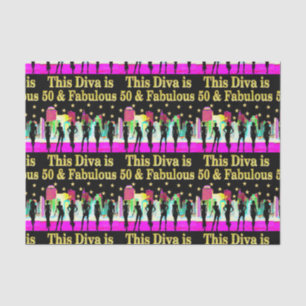 50TH BIRTHDAY NEW YORK CITY DESIGN TISSUE PAPER