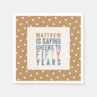 50th birthday party accessories decor