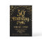 50th Birthday Party - Black & Gold