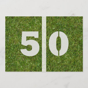 50th Birthday Party! Invitation