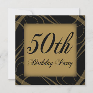 50th Birthday Party Invite