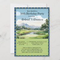 50th Birthday Party Men's Golf Theme Party