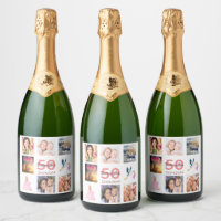 50th birthday party photo collage