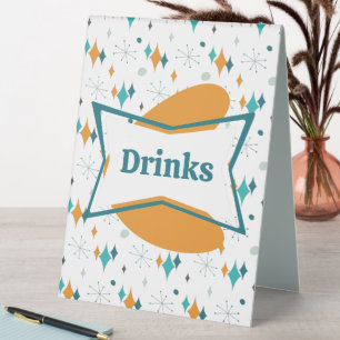 50th Birthday Party Retro Mid Century Any Age