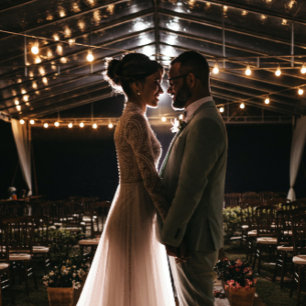 50th Birthday party wedding wine label