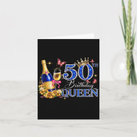 50th Birthday Queen 50 and Fabulous 50 Years Old