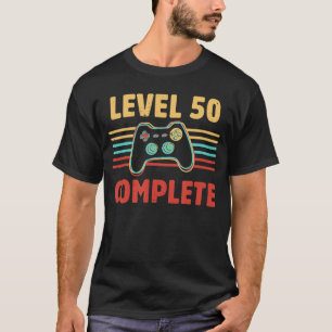 50th Birthday s For Men Women Gamer Gaming Gifts r T-Shirt