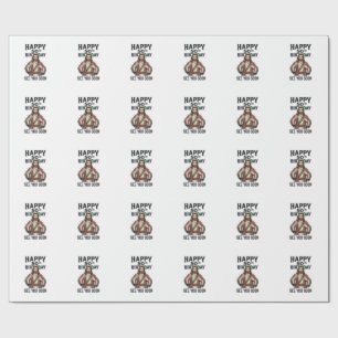 50th Birthday See You Soon Religious Humour Design Wrapping Paper