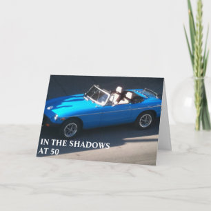 ***50th BIRTHDAY*** SHINE BABY SHINE Card