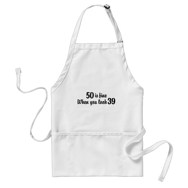 50th Birthday Standard Apron (Front)