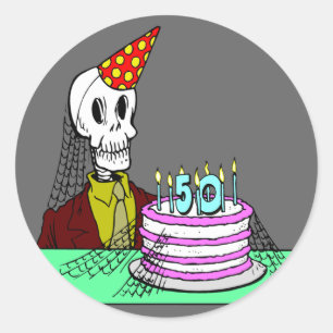 50th Birthday Sticker