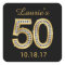 50th Birthday Stickers | Diamond