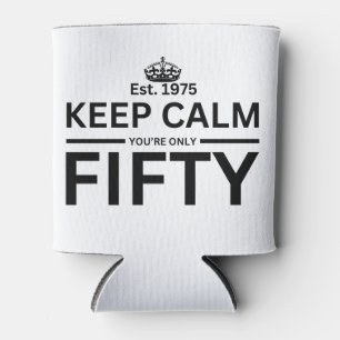 50th birthday Tote Bag Can Cooler