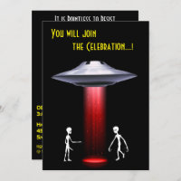 50th Birthday 👽 UFO Alien Abduction Party