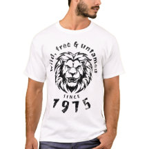 50th birthday Wild, free & untamed since 1975