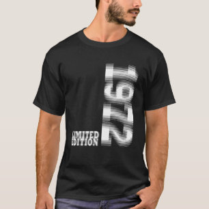 50Th Birthday Women Men 50 Years 1972 Trend Glitch T-Shirt