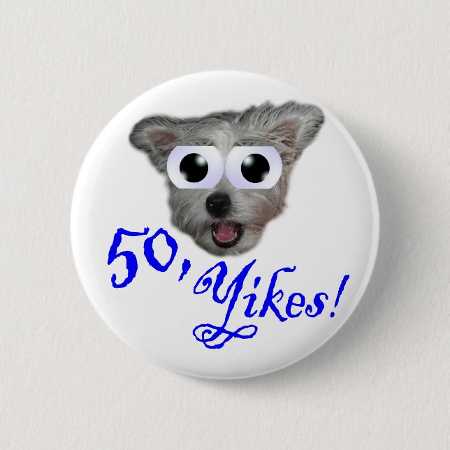 50th Button (Front)