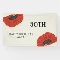 50th Flamenco Fan Birthday Party