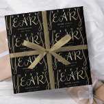 50th Gold Wedding Anniversary Gift Wrapping Paper<br><div class="desc">Unique and modern 50th wedding anniversary wrapping paper roll. Easily personalise and customise by year and name for special friends,  couples,  parents or your husband / wife. Be sure to check out the rest of my collection for more gifting ideas.</div>