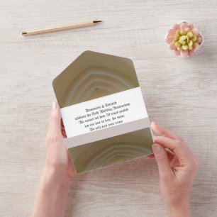 50th gold wedding anniversary invitation  