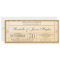 50th Gold Wedding Anniversary Invitation Ticket